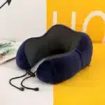 U Shaped Memory Foam Travel Neck Pillow Soft Airplane Sleeping Cervical Support Cushion - Image 7