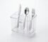 1pc cutlery storage holder plastic drainer drain containers drying rack tableware table knife spoon fork container kitchen tool review