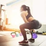 Kettlebell, Vinyl Coated Kettlebell Cast Iron Sets with Stable Flat Bottom for Full Body Workout, Push up, Grip Strength Trainin - Image 4