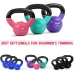 Kettlebell, Vinyl Coated Kettlebell Cast Iron Sets with Stable Flat Bottom for Full Body Workout, Push up, Grip Strength Trainin - Image 3