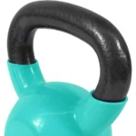 Kettlebell, Vinyl Coated Kettlebell Cast Iron Sets with Stable Flat Bottom for Full Body Workout, Push up, Grip Strength Trainin - Image 2