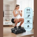 Vibration Plate Exercise Machine Bluetooth-Compatible - Adjustable Speed Full Body Shaker Platform for Weight Loss & Body Shaping - Image 5