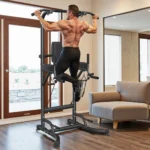 Power Tower Dip Station with Pull Up Bar - Adjustable Multi-Function Home Gym Equipment for Abdominal & Strength Training - Image 2