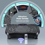 Vibration Plate Exercise Machine Bluetooth-Compatible - Adjustable Speed Full Body Shaker Platform for Weight Loss & Body Shaping - Image 7