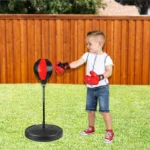 Kids Punching Bag Boxing Set with Gloves & Standing Base - Boxing Equipment for Boys & Girls Ages 3-8 - Image 6