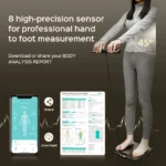 Smart Bioimpedance Body Composition Scale - Digital Body Fat Weight Scale with BMI, Muscle & Bone Mass Tracking - Image 4