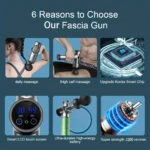 Professional Muscle Massage Gun 99 Speed - Fascia Massager for Neck, Back & Full Body Recovery - Image 4