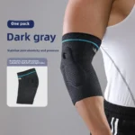 Elbow Compression Sleeve Tennis Elbow Brace - Breathable Support for Tendonitis Pain Relief, Non-Slip - Image 9