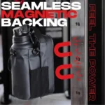 Magnetic Gym Bag Large Capacity with Phone Pocket - Portable Water Bottle Pouch & Gym Accessories Organizer - Image 3
