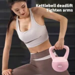 Soft Weight Kettlebell Set 4KG 6KG 8KG 10KG 12KG - Neoprene Coated Kettlebells for Home Fitness, Weight Lifting & Strength Training - Image 5
