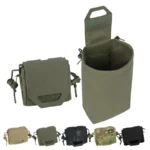 Molle Dump Pouch Mini Folding - Waist Tool Sundries Bag Magazine Utility Pouch for Belt, Vest & Backpack
