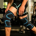 Knee Brace Support Compression Sleeve - Gym, Sports & Running Joint Pain Relief - Image 4