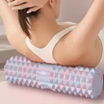 Three Piece Massage Set - Prick Ball, Massage Roller & Foam Roller Shaft for Full Body Relief - Image 2