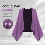 Cooling Hoodie Towel with UV Sun Protection - Absorbent Quick-Dry Neck & Face Wrap for Sport & Hot Weather - Image 10