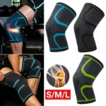 Knee Brace Support Compression Sleeve - Gym, Sports & Running Joint Pain Relief