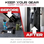 Magnetic Gym Bag Large Capacity with Phone Pocket - Portable Water Bottle Pouch & Gym Accessories Organizer - Image 5