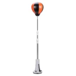 Boxing Speed Trainer Standing Punching Bag with Adjustable Height Stand - Home Gym Workout for Teens & Adults - Image 7