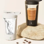 USB Charging Shaker Cup 450ml - Portable Protein Shaker & Meal Replacement Mixing Bottle for Gym - Image 2