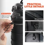Large Capacity Magnetic Gym Bag with Water Bottle Holder & Phone Pocket - Portable Fitness Bag for Men & Women - Image 6