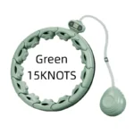 Smart Fitness Hoop with Digital Counter - Adjustable Size Honeycomb Massage Quiet Exercise Hoop for Weight Loss & Waist Slimming - Image 8