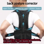 Back Posture Corrector Brace - Shoulder Support Belt for Upper & Lower Back Pain Relief, Spine & Clavicle Support