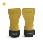 Gym Grip Gloves with Wrist Straps - Anti-Skid Cowhide Palm Protector for Weight Lifting, Deadlifts & Pull-Ups - Image 15