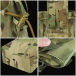 Molle Dump Pouch Mini Folding - Waist Tool Sundries Bag Magazine Utility Pouch for Belt, Vest & Backpack - Image 4