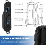 Molle Accessories Pouch Shoulder Strap - Tactical Backpack Attachment Storage for Phone, Flashlight & EDC - Image 6
