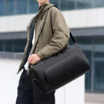 Sports Gym Duffel Bag Large Capacity - Multi-Compartment Travel Bag with Shoe Storage for Gym & Vacation - Image 6