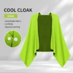 Cooling Hoodie Towel with UV Sun Protection - Absorbent Quick-Dry Neck & Face Wrap for Sport & Hot Weather - Image 12