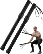 Ropeless Battle Ropes for Home Gym - Cordless Heavy Duty Weighted Exercise Equipment for Core Strength Training