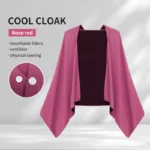 Cooling Hoodie Towel with UV Sun Protection - Absorbent Quick-Dry Neck & Face Wrap for Sport & Hot Weather - Image 8