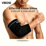Elbow Compression Sleeve Tennis Elbow Brace - Breathable Support for Tendonitis Pain Relief, Non-Slip