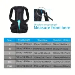 Back Posture Corrector Brace - Shoulder Support Belt for Upper & Lower Back Pain Relief, Spine & Clavicle Support - Image 6