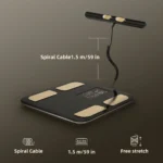 Smart Bioimpedance Body Composition Scale - Digital Body Fat Weight Scale with BMI, Muscle & Bone Mass Tracking - Image 3