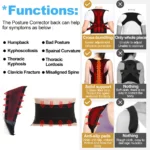 Back Posture Corrector Brace - Shoulder Support Belt for Upper & Lower Back Pain Relief, Spine & Clavicle Support - Image 5