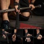 Weightlifting Wrist Straps - Adjustable Non-Slip Gym Fitness Lifting Straps with Wrist Support & Grip Band - Image 6