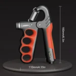 Hand Grip Strengthener 5-100kg Adjustable Resistance - Anti-Slip Ergonomic Wrist Expander with Counter for Forearm Training - Image 17