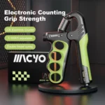 Hand Grip Strengthener 5-100kg Adjustable Resistance - Anti-Slip Ergonomic Wrist Expander with Counter for Forearm Training