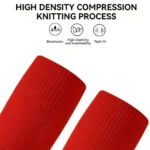 Professional Calf Compression Sleeves Soccer Socks - Breathable Leg Guard Board Covers for Running, Football & Basketball - Image 4
