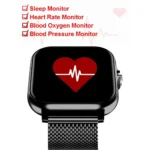 Multifunctional Smart Watch Bluetooth Connected with Music, Fitness & Sleep Monitor - GPS Sports Bracelet for Men & Women - Image 4