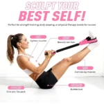 Pedal Resistance Band with Foot Pull Rope - Multifunctional Elastic Trainer for Home Gym Leg, Abdominal & Arms Workout - Image 3