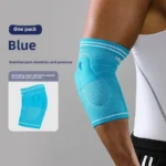 Elbow Compression Sleeve Tennis Elbow Brace - Breathable Support for Tendonitis Pain Relief, Non-Slip - Image 8