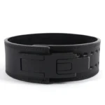 Weightlifting Belt Cowhide Leather with Lever Buckle - Waist Support for Powerlifting, Squats, Deadlifts & Gym Training - Image 6