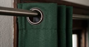 1pc dark green blackout curtains 90 room darkening elegant solid color thermal insulated grommet drapes review