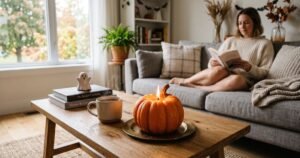 1pc pumpkin shaped scented candle handmade wax home party table decorfor halloween decorations and halloween gifts review
