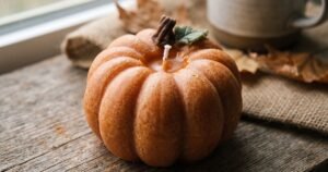 1pc pumpkin shaped scented candle handmade wax home party table decorfor halloween decorations and halloween gifts review
