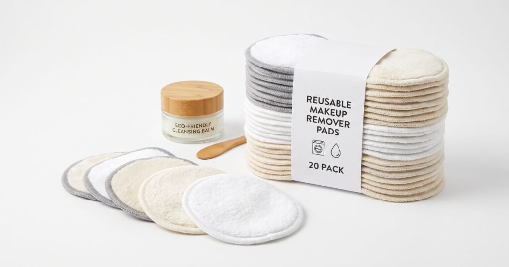 20pack reusable makeup remover pads washable face cleansing puff cloth clean sponge liquid cream tools cosmetic remover review