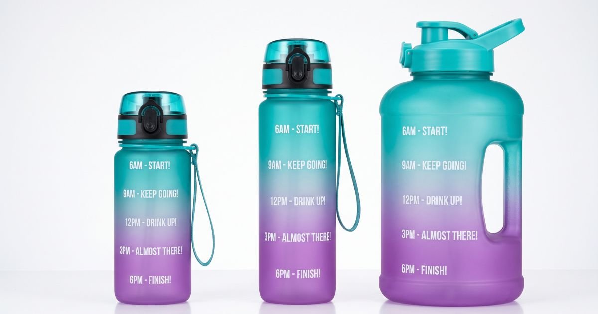 300ml 750ml 2l water bottle motivational sport water bottle leakproof bottles drinking outdoor travel gym fitness jugs review