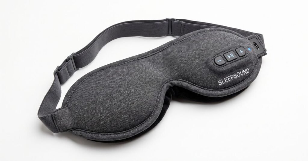 3d eye mask bluetooth music play sleeping headphones with built in hd speaker mask for sleep headphones wireless air travel 5 0 review